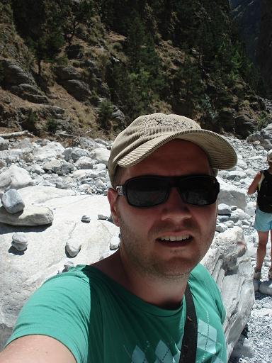 Me in the Samaria Gorge