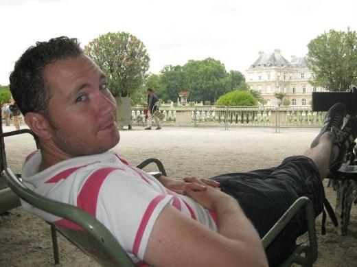 Me in Jardin du Luxembourg
